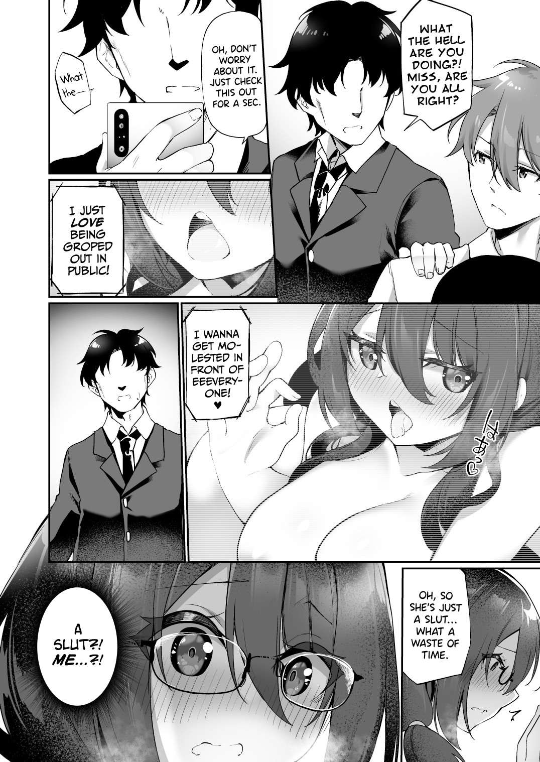 Hentai Manga Comic-I Ended Up Changing Bodies With The big Breasted Yandere Kouhai Who Gets Turned On From Simply Hearing My Voice-Read-15